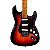 Guitarra Jet JS-300 SB Sunburst – Basswood, Braço Roasted Maple, SSS, Tremolo - Imagem 4