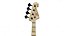 Baixo SX Jazz Bass 4 Cordas em Ash - Sunburst c/ Escudo Tortoise - PMX Custom (Captação Seymour Duncan) - Imagem 5