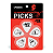 Palheta Para Instrumentos 1.0mm Pesada Branca (10 Unidades) D'Addario Joe Satriani Signature - Imagem 3