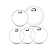 Kit De Peles Rock Uno By Evans G2 Transparente - Imagem 1