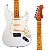 Guitarra Jet JS-300 OW Olympic White – Basswood, Braço Roasted Maple, SSS, Tremolo - Imagem 1