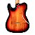 Guitarra Jet Tele Sunburst SH, Corpo em Basswood, Braço em Roasted maple, Escala em Rosewood - Imagem 5