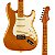 Guitarra Jet JS-300 GD Gold – Basswood, Braço Roasted Maple, SSS, Tremolo - Imagem 1