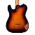 Guitarra Jet JT-350 Relic Sunburst - Braço Maple, Corpo Basswood, SH - Imagem 5