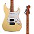 Guitarra Jet JS-400 VYW Vintage Yellow - Basswood, Braço Roasted Maple, HSS - Imagem 1