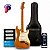 Guitarra Jet JS-300 GD PMX CUSTOM – C/ Seymour Duncan Psychedelic Strat Set + Bag + FretWrap Gruv Gear - Imagem 1