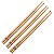 Kit c/ 3 pares - Baqueta Vater American Hickory Drumsticks - Manhattan 7A - Wood Tip - Imagem 1