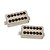 Captador (Set) Seymour Duncan SH-8 Invader, Braço e Ponte, Raw Nickel - Imagem 1