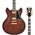 Pré-Venda: Guitarra D'Angelico Deluxe DC Satin Brown Burst - Limba/Dao - Imagem 1