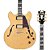 Pré-Venda: Guitarra D'Angelico Deluxe DC Satin Honey - HH - Imagem 1