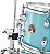 Bateria Acústica Tama Club-JAM Flyer LJK44S-AQB Aqua Blue – Shell Pack 4 Peças - Imagem 2