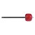 Batedor de Madeira Vermelho para Pedal de Bumbo Gibraltar SC-3263 com Haste Preta - Imagem 2