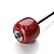Batedor de Madeira Vermelho para Pedal de Bumbo Gibraltar SC-3263 com Haste Preta - Imagem 4