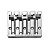 Ponte para Baixo Leo Quan® Badass II™ 4 Cordas Chrome - Imagem 1