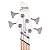 Contrabaixo Dingwall NG3 Adam “Nolly” Getgood Signature 4 Cordas – Matte Ducati White com Escala Maple - Imagem 7