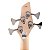 Contrabaixo Dingwall NG3 Adam “Nolly” Getgood Signature 4 Cordas – Matte Gold Metallic com Escala Maple - Imagem 10