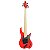 VENDIDO: Contrabaixo Dingwall NG3 Adam “Nolly” Getgood Signature 5 Cordas – Fiesta Red com Escala Maple Multiscale - Imagem 2