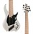 Contrabaixo Dingwall NG3 Adam “Nolly” Getgood Signature 6 Cordas – Matte Ducati White com Escala Maple Multiscale - Imagem 1