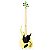 Contrabaixo Dingwall John Taylor JT3 4 Cordas – Gloss Primrose com Listras Rio - Imagem 2