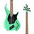 Contrabaixo Dingwall John Taylor Signature 4 Cordas – Gloss Seafoam Green com Gráficos Rio - Imagem 1