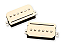 Captadores (Par) Guitarra SHPR-1s P-Rails Set,Creme - Imagem 1