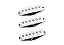 Captadores (Trio) Guitarra ZSL-1S Zephyr, Branco - Imagem 1