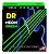 Encordoamento DR Strings NEON Green Baixo 5 Cordas 40-120 - Standard Scale - Imagem 1