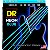 Encordoamento DR Strings NEON Blue Baixo 5 Crds 40-120 Azul - Standard Scale - Imagem 1