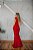 Vestido de Bandagem Jade Zamar Longo Vermelho - Imagem 6
