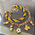 Pulseira Feminina Futebol Copa do Mundo Brasil - Imagem 6