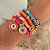 Pulseira Fimo Olho Grego - Imagem 1