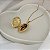Colar 45Cm Relicario Oval Arte Flores - Imagem 4
