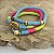 Kit Pulseiras Fimo Buzio Azul - Imagem 2