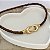 Choker 35Cm Couro Fecho De Imã Laço - Imagem 3
