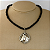 Colar 40Cm Couro 100% Pingente Medalha Cavalo - Imagem 11