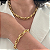 Conjunto Colar e Pulseira Elo Duplo - Imagem 1