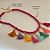 Conjunto Colar Com Brinco Carnaval PomPom Colorido - Imagem 7