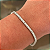 Pulseira Riviera Baguete 2mm - Imagem 2