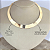 Colar Aro Chapa Lisa - Imagem 3