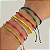 Pulseira Ajustável Fio Cetim Proteção 7 Nós Kabbalah - Imagem 1