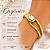 Bracelete Gota Pedra Cristal - Imagem 2