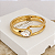 Bracelete Gota Pedra Cristal - Imagem 3