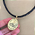 Colar 40cm Couro Medalha Nossa Senhora Aparecida - Imagem 4