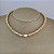 Choker 35cm Cristal N6 Perola Barroca - Imagem 2