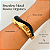 Bracelete Metal Resina Orgânico - Imagem 3