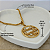 Colar 45cm Mandala Palavras Positivas Serenidade Harmonia Luz - Imagem 3