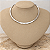 Colar Aro Liso 4mm - Imagem 1