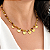 Colar 40cm Cristal 2mm Medalhas - Imagem 4
