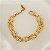 Pulseira Elo Oval Bolinha - Imagem 3