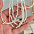 Choker 35cm Pérolas Inicial Nome - Imagem 3